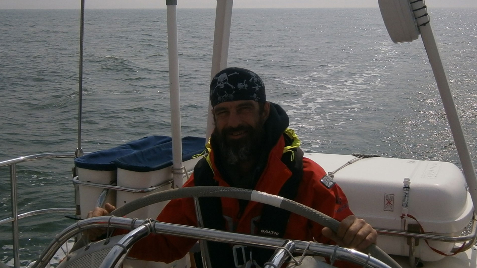 James Heaton sailing