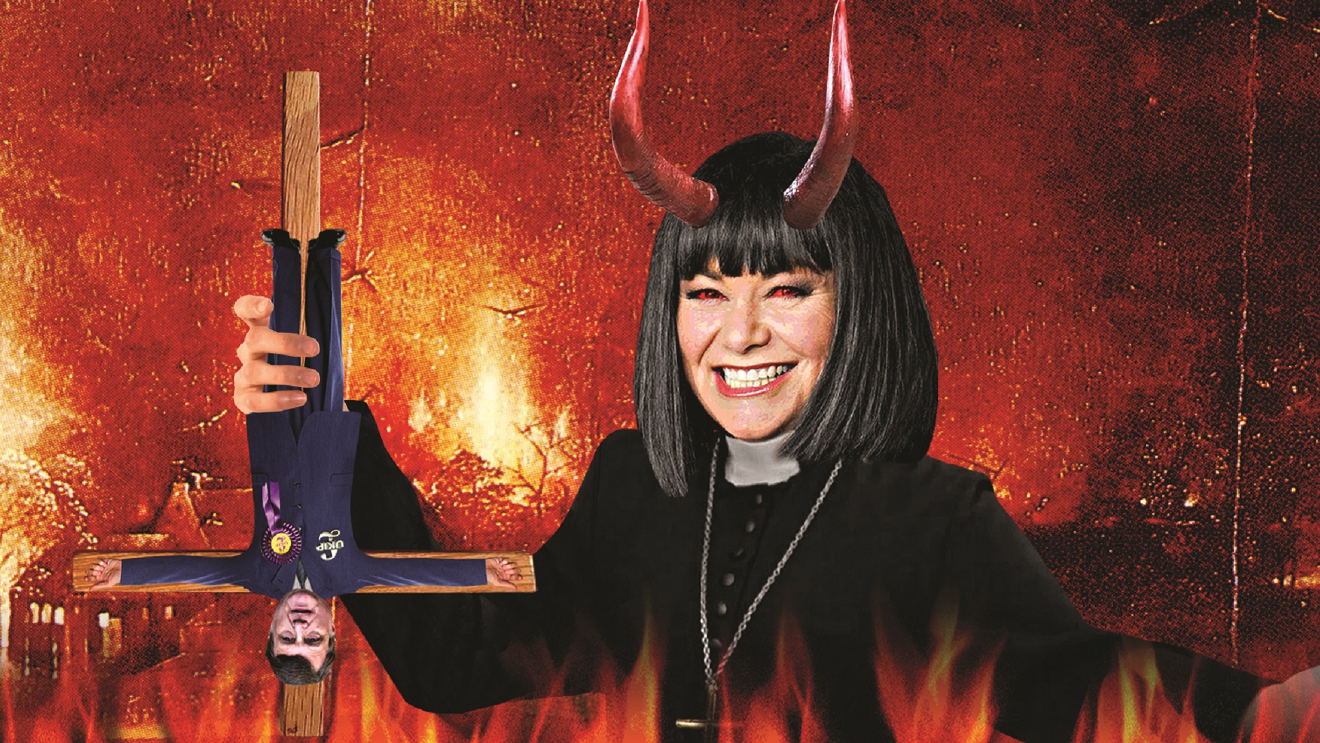 Vicar of Dibley satanist