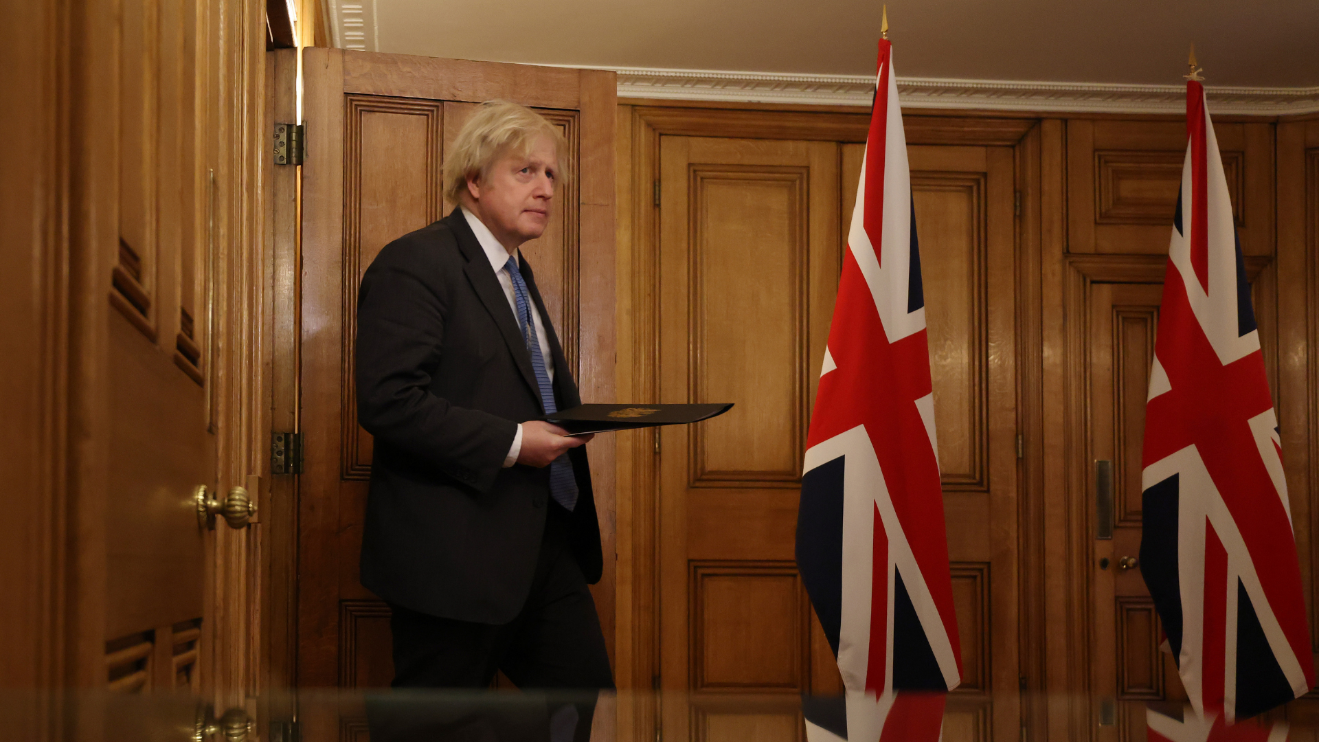 Prime Minister Boris Johnson has been warned of mass job losses as he sets out a "roadmap" for easing lockdown. Image credit: Number 10 / Flickr