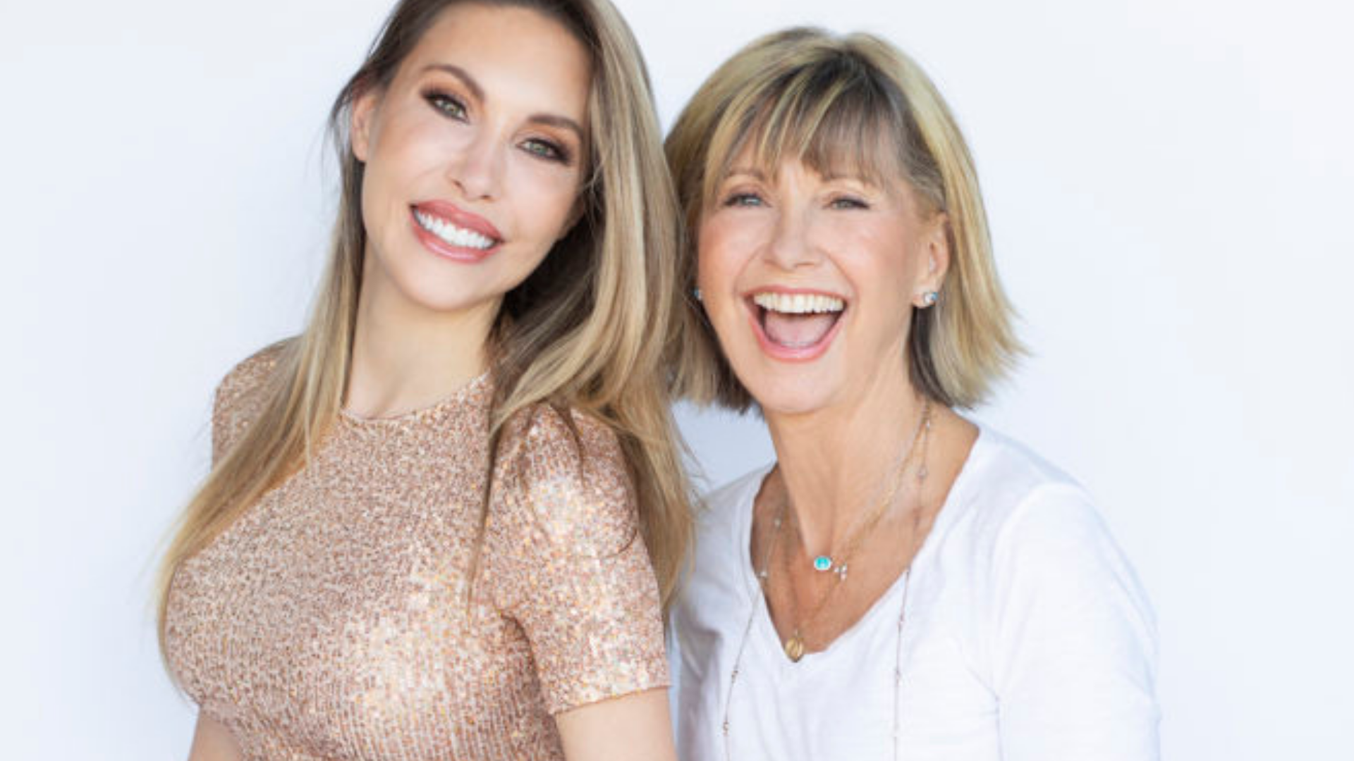 Olivia Newton-John and daughter Chloe Lattanzi moved in together during lockdown. Image credit: Michelle Day