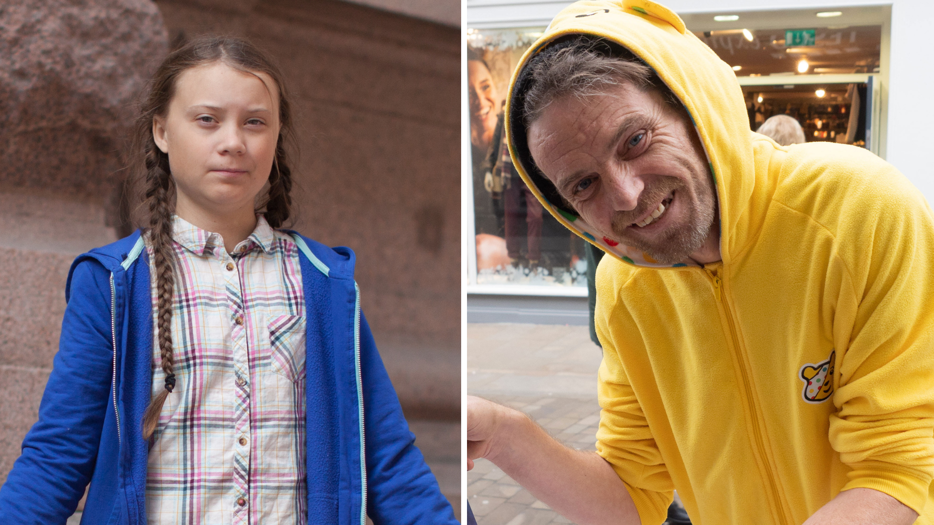 Greta Thunberg could find herself sharing a plinth with a Big Issue vendor Kev. Image credit: Anders Hellberg / Wikimedia Commons