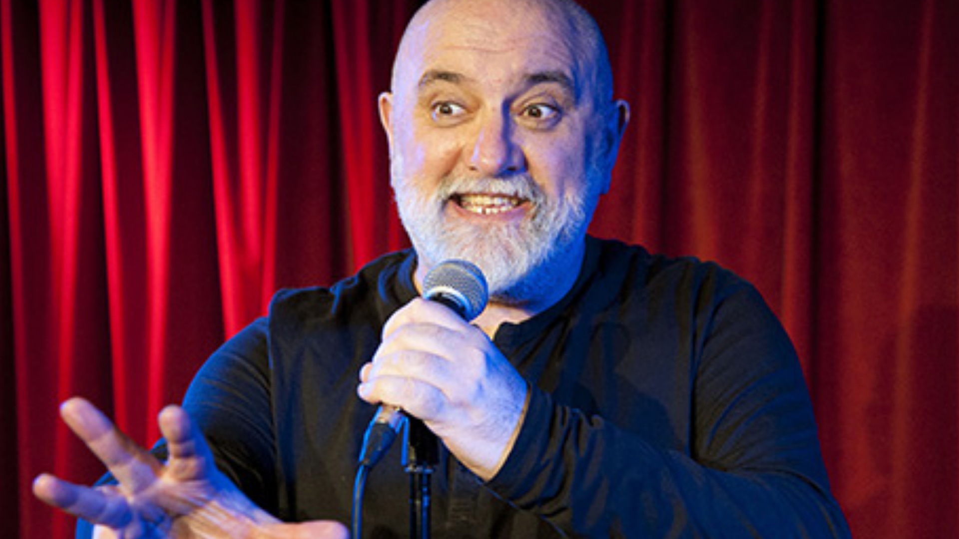 Alexei Sayle at The Soho Theatre. Image credit: Photo by Donald Cooper/Shutterstock