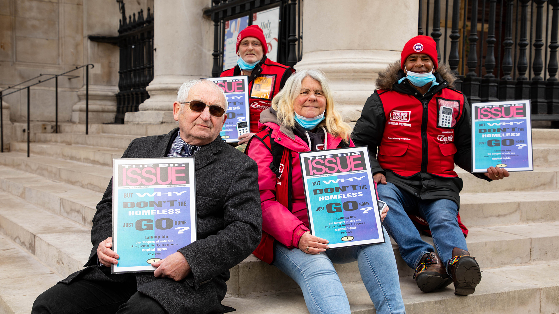 Big Issue vendors return to the streets this week as we keep fighting to prevent homelessness