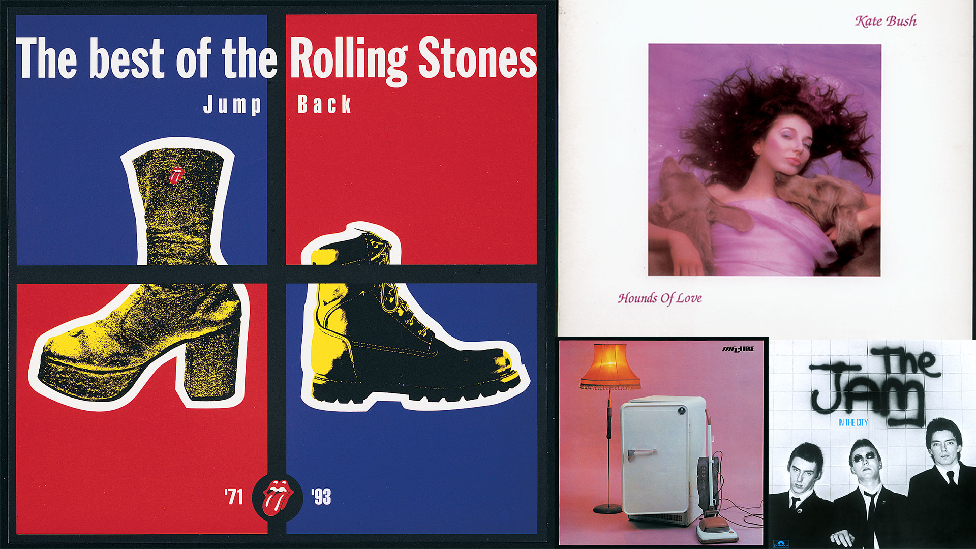 Album cover stories: The Rolling Stones, Kate Bush, The Cure