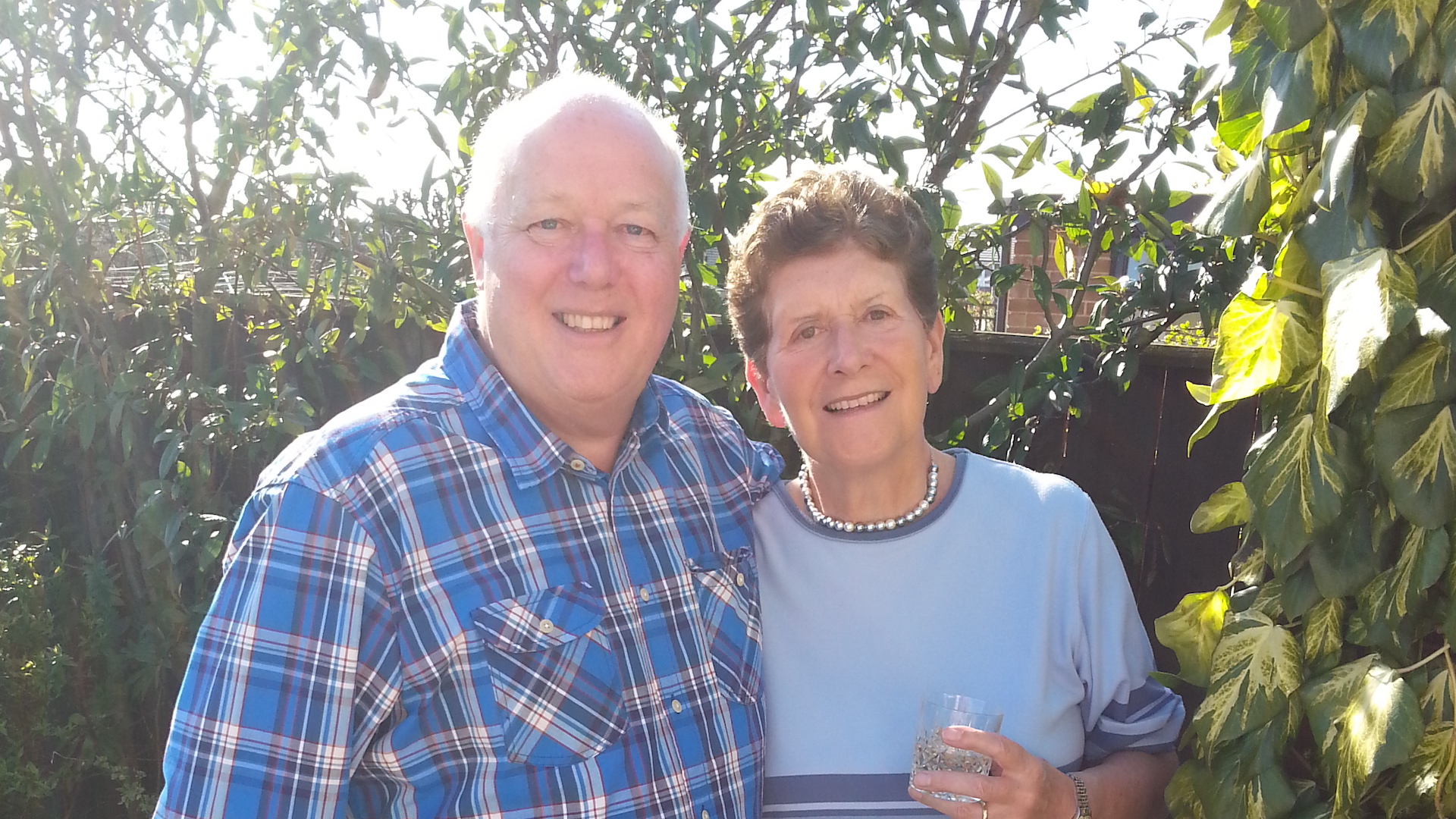 Margaret and Derek for Dementia Action Week