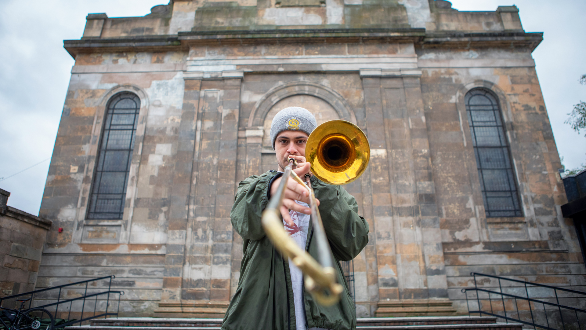 Live gigs haven't returned yet: Trombonist Liam Shortall from Glasgow based jazz collective corto.alto Photo Glasgow Jazz Festival