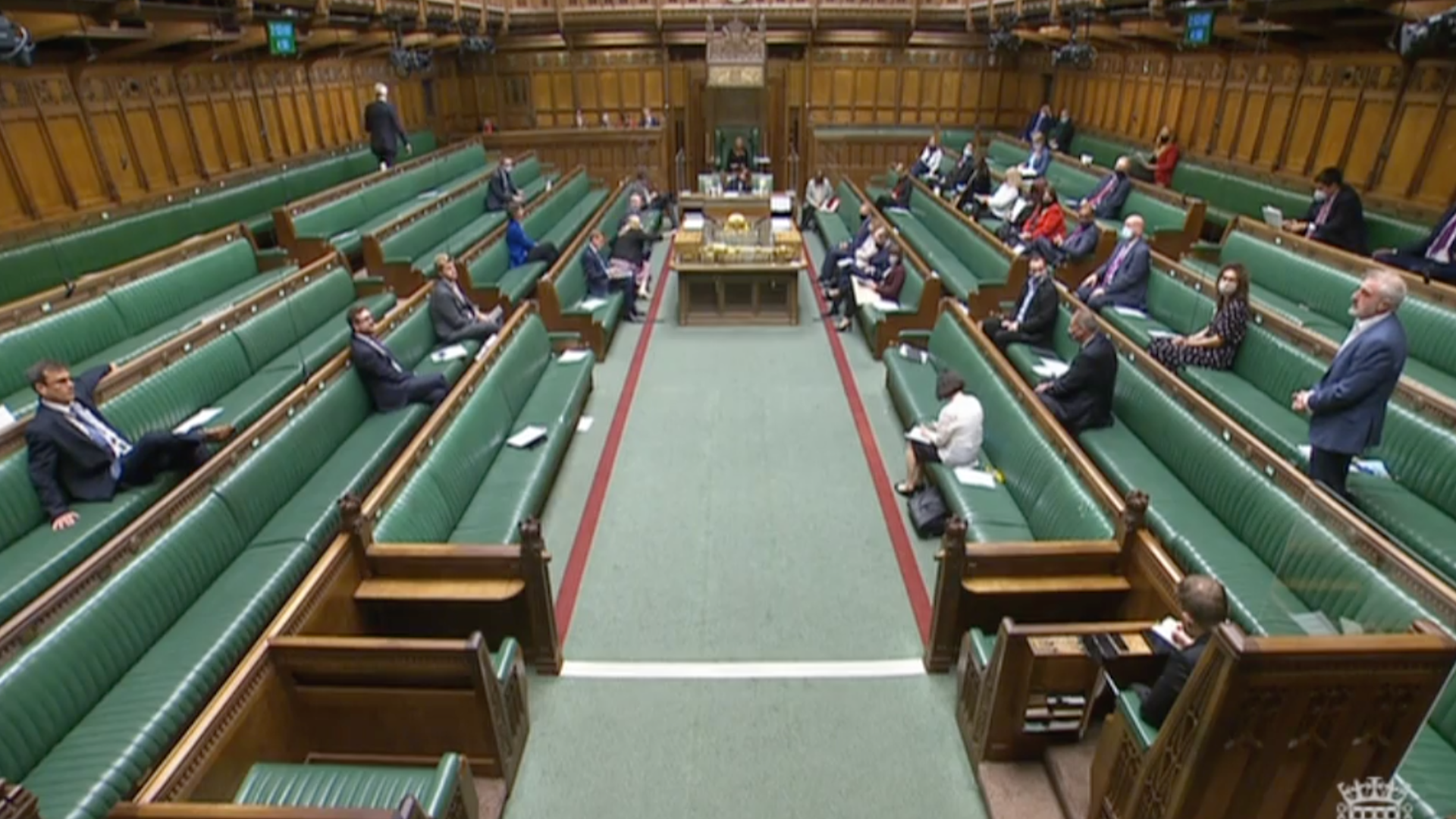 MPs debating the universal credit cut in parliament today.