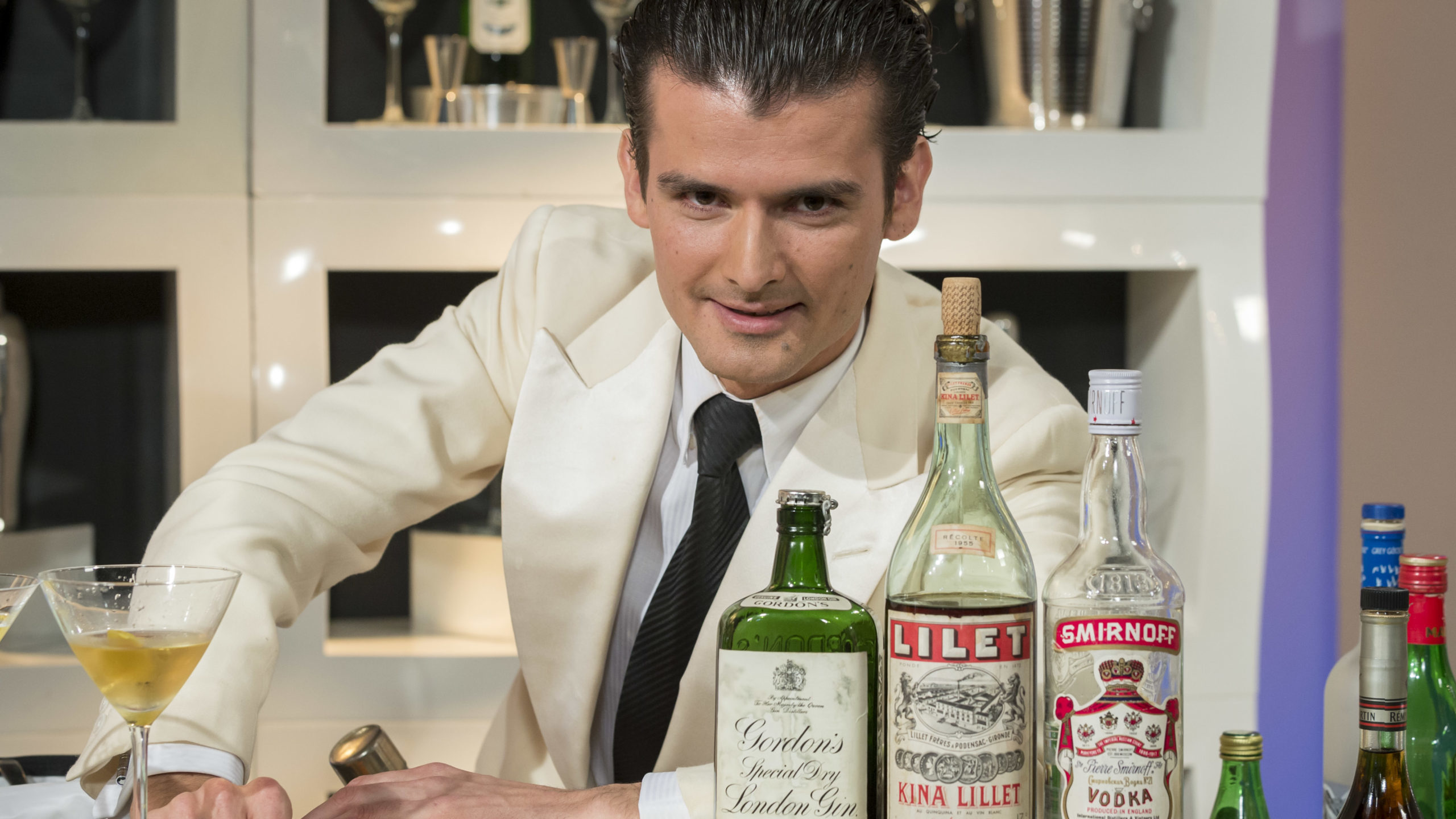 James Bond cocktail consultant Erik Lorincz. Photo by Ken McKay/Shutterstock
