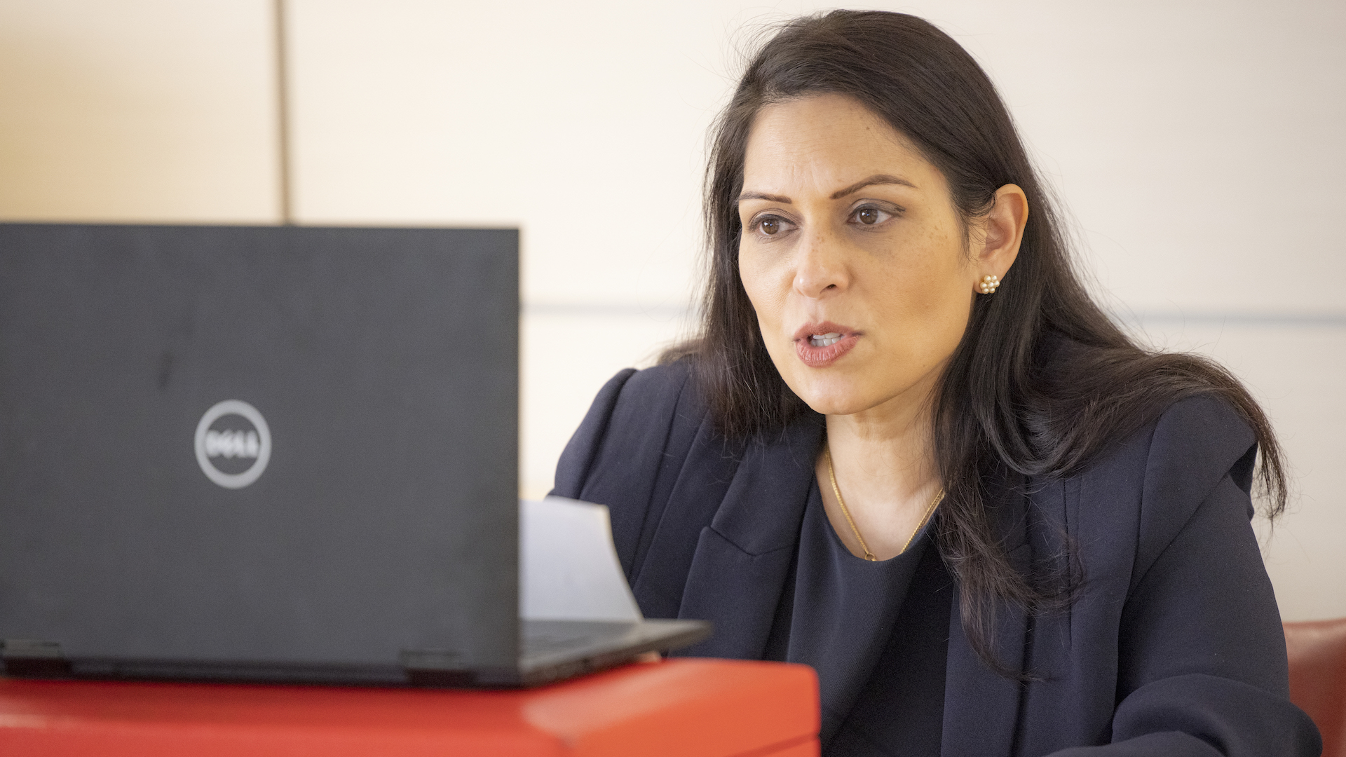 Priti Patel said the scheme would accept 20,000 people from Afghanistan.