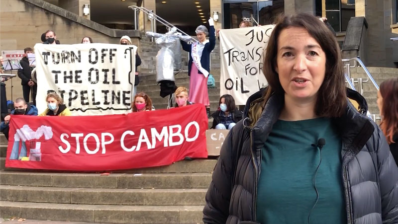 COP26 campaigner Caroline Rance: I'm here to fight for real solutions