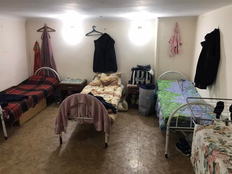 Ukraine homelessness hostel