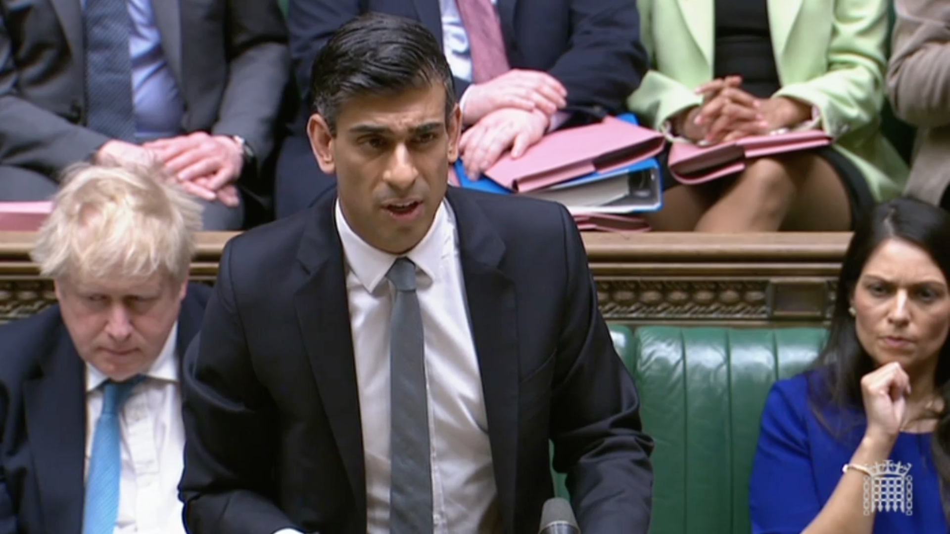 Chancellor Rishi Sunak delivers his Spring Statement in the House of Commons
