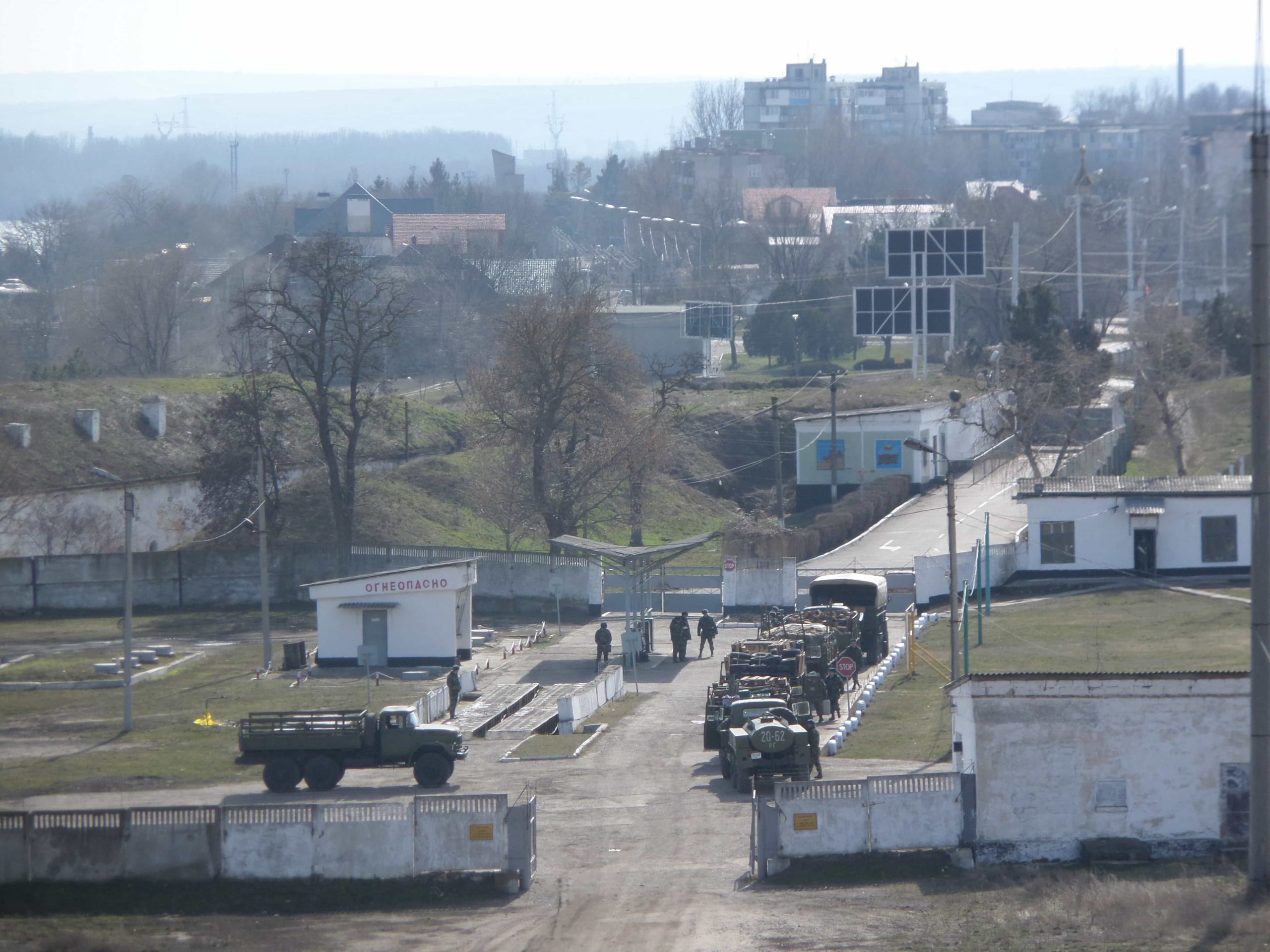 A Russian military base Image: Steven MacKenzie