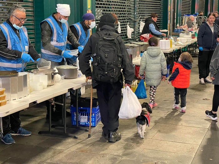 Homeless Project Scotland soup kitchen shows cost of living crisis