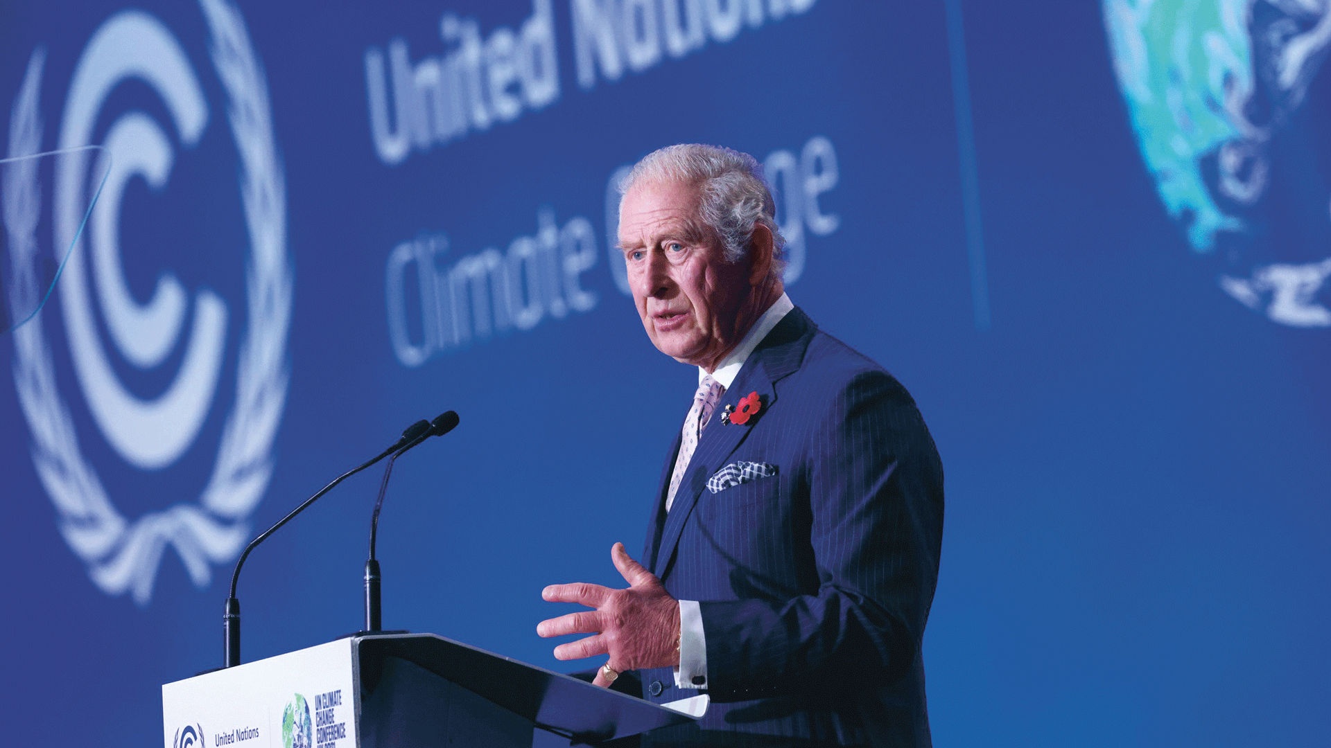 Prince Charles gives speech at COP26