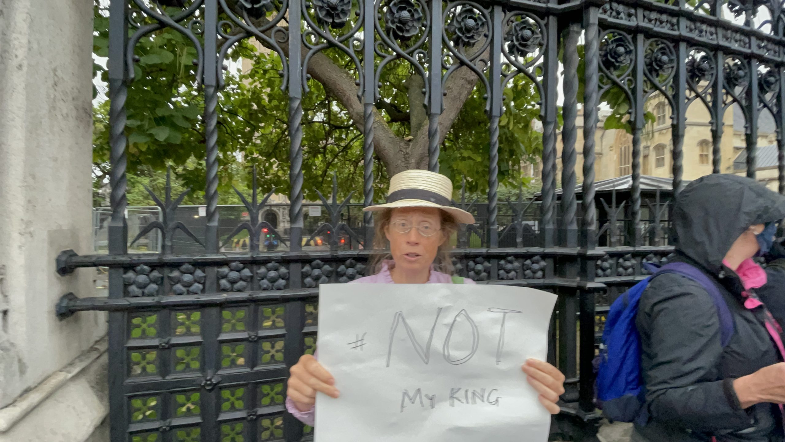 anti-monarchy protest