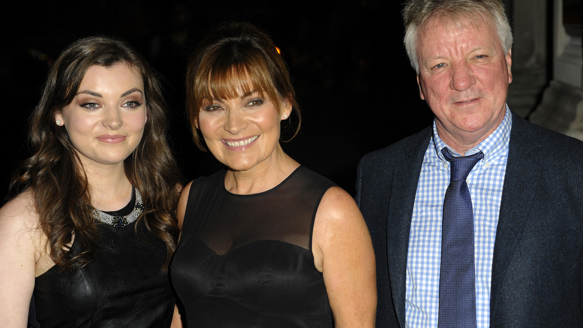 Lorraine Kelly and family