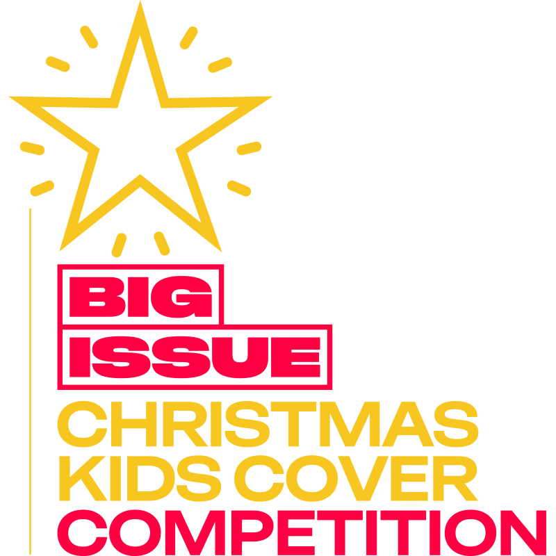 Big Issue Christmas Kids cover competition logo