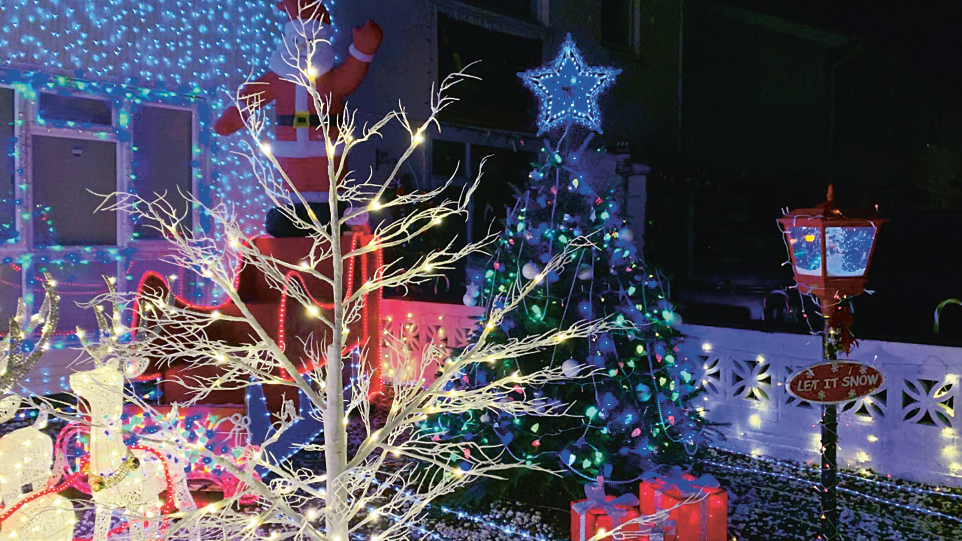 Mark Abbott's Christmas lights