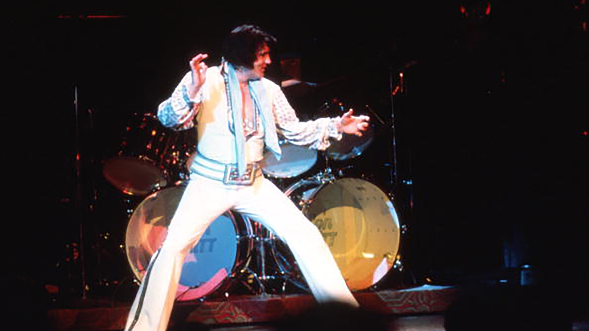 Elvis Presley live in Las Vegas in 1975
