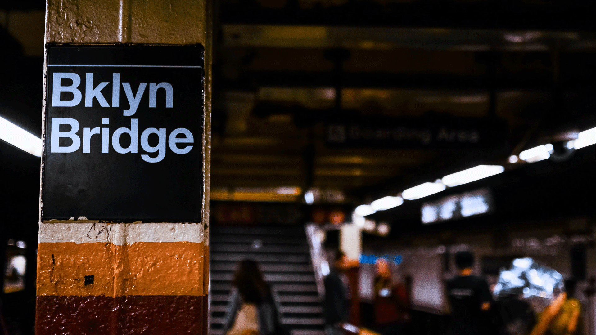 Brooklyn Bridge sign