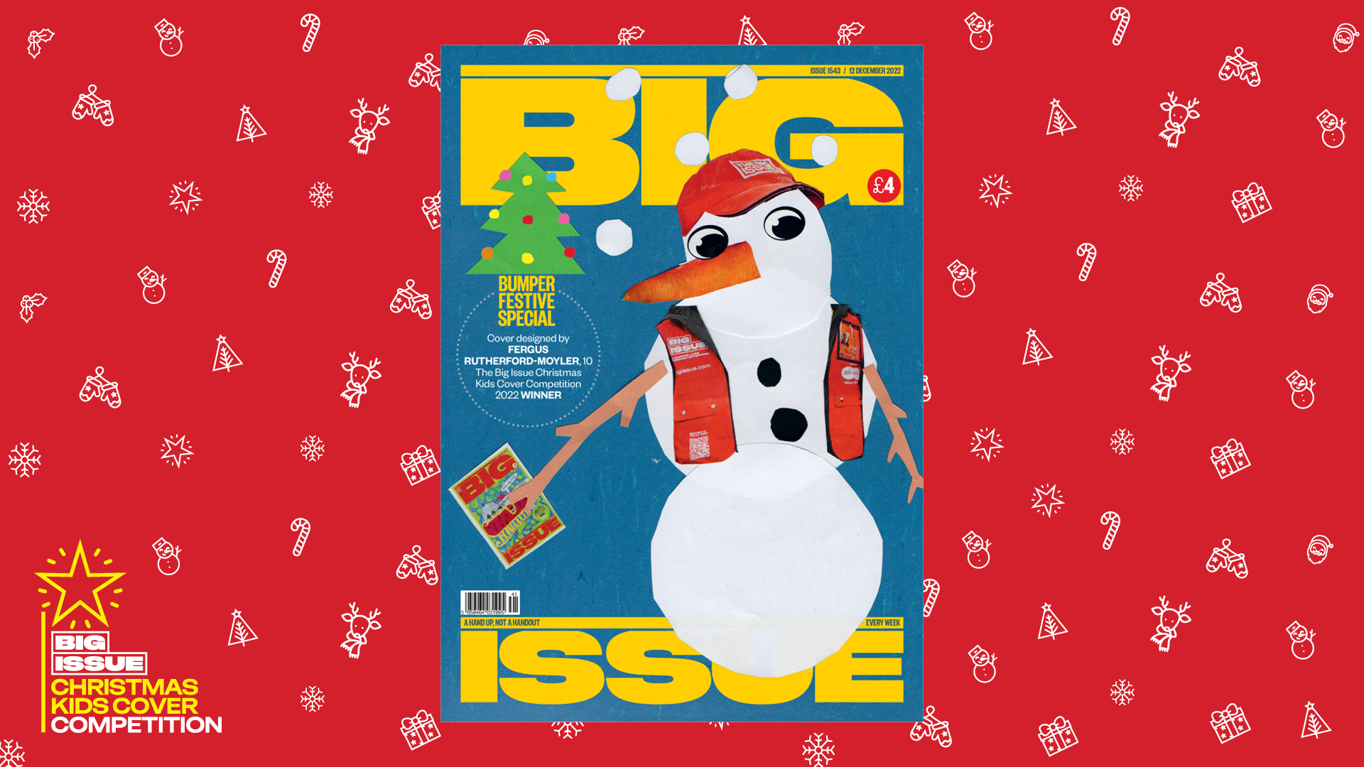 The Big Issue, featuring artwork by the winner of the annual kids cover competition