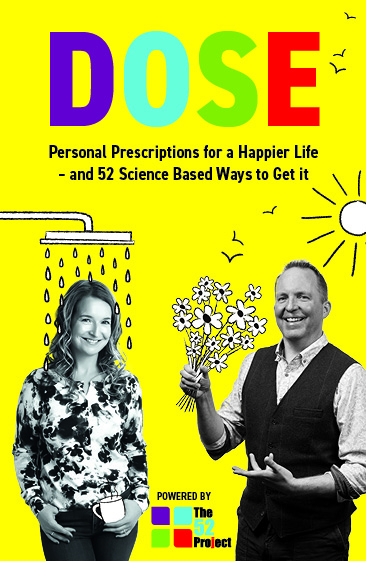 The cover of DOSE, the book with 52 well-being tips that will help support Big Issue vendors.