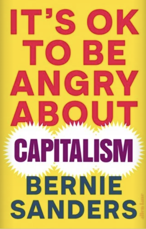 It's ok to be angry about capitalism by Bernie Sanders book cover