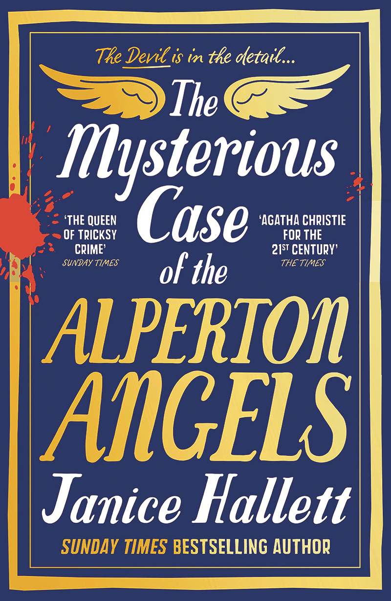 The Mysterious Case of the Alperton Angels by Janice Hallett cover