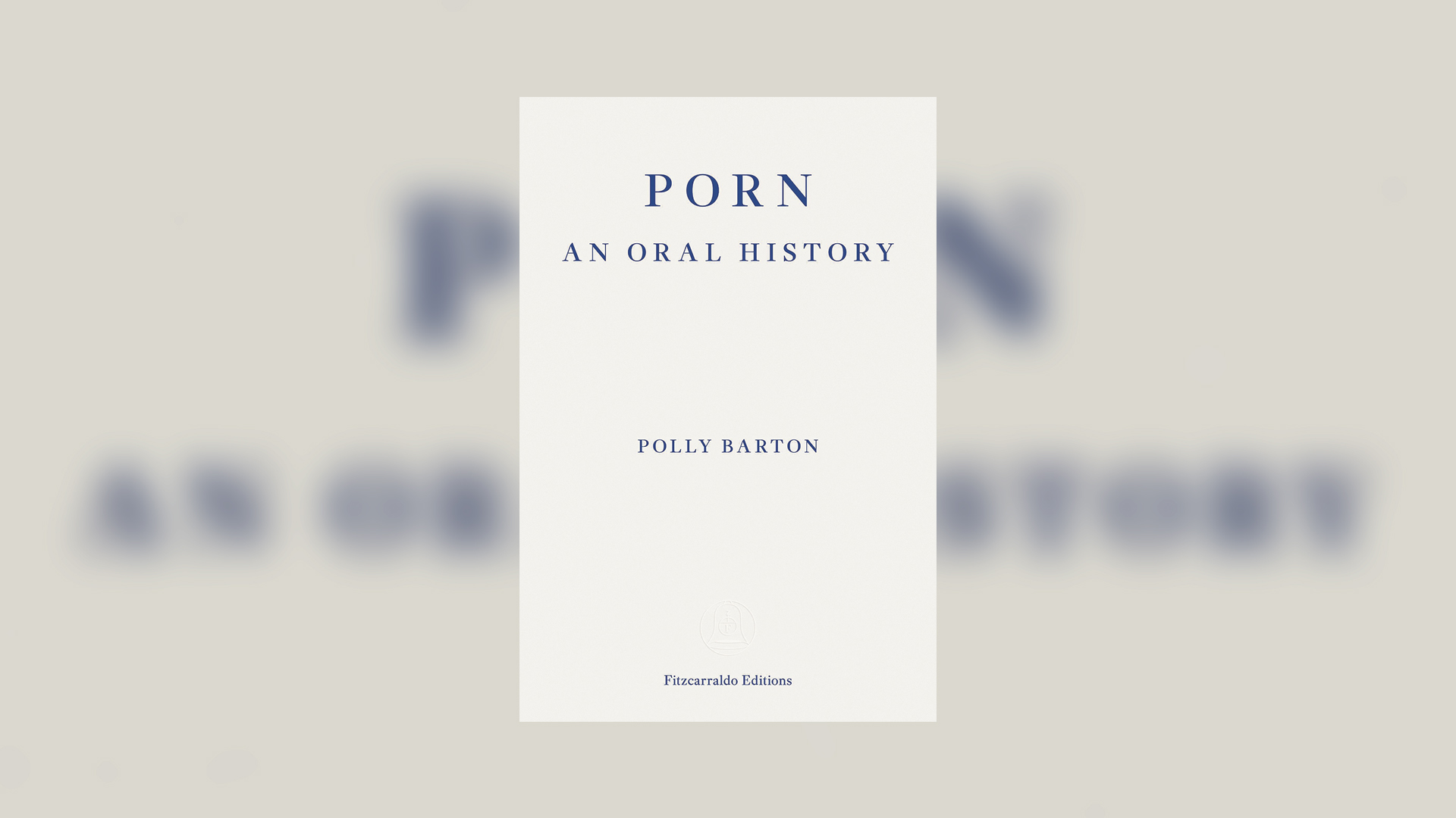 Porn: An Oral History book cover