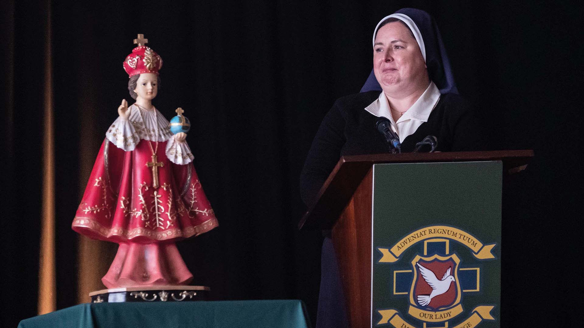Sister Michael in Derry Girls