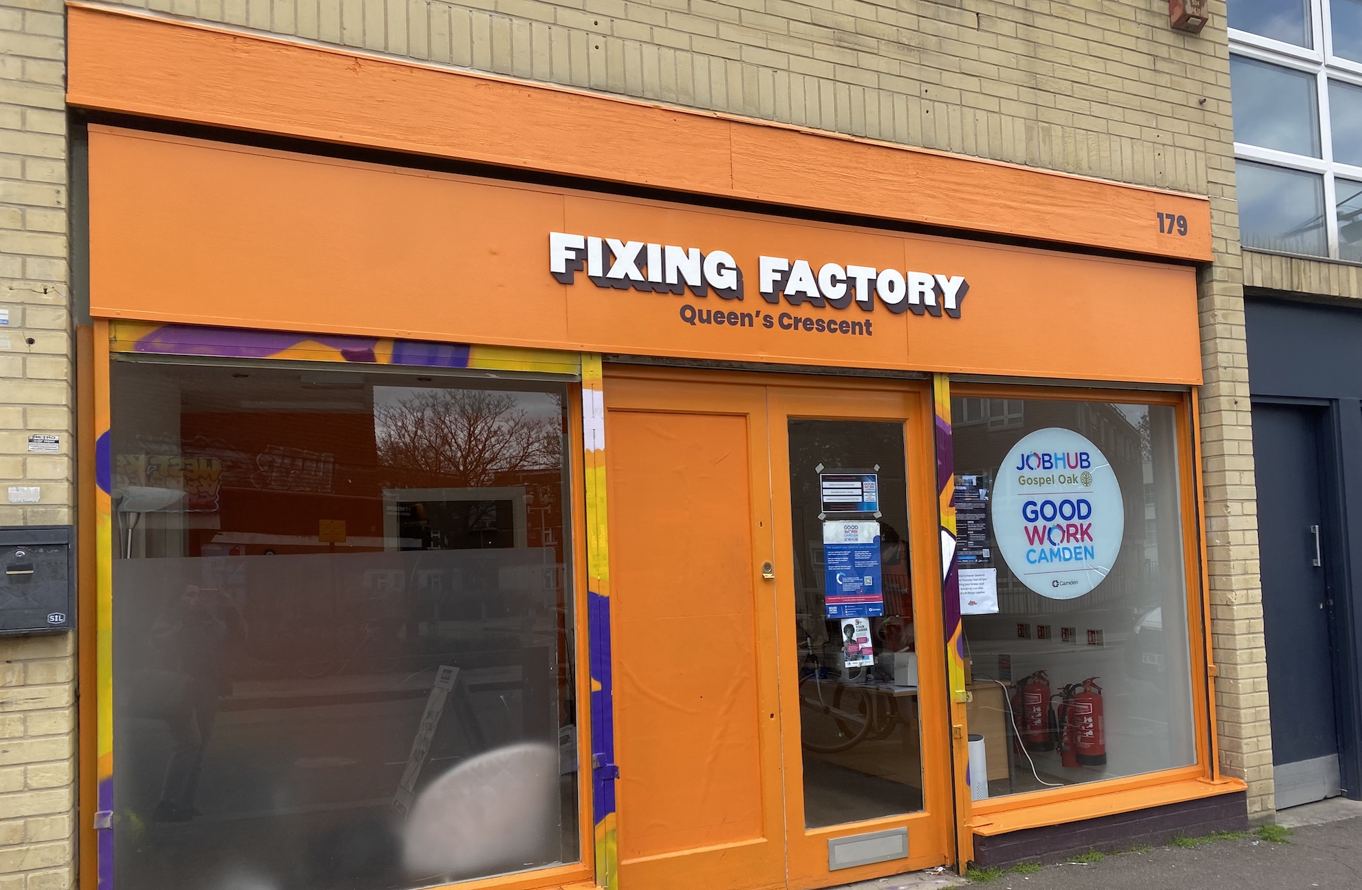 Fixing Factory storefront