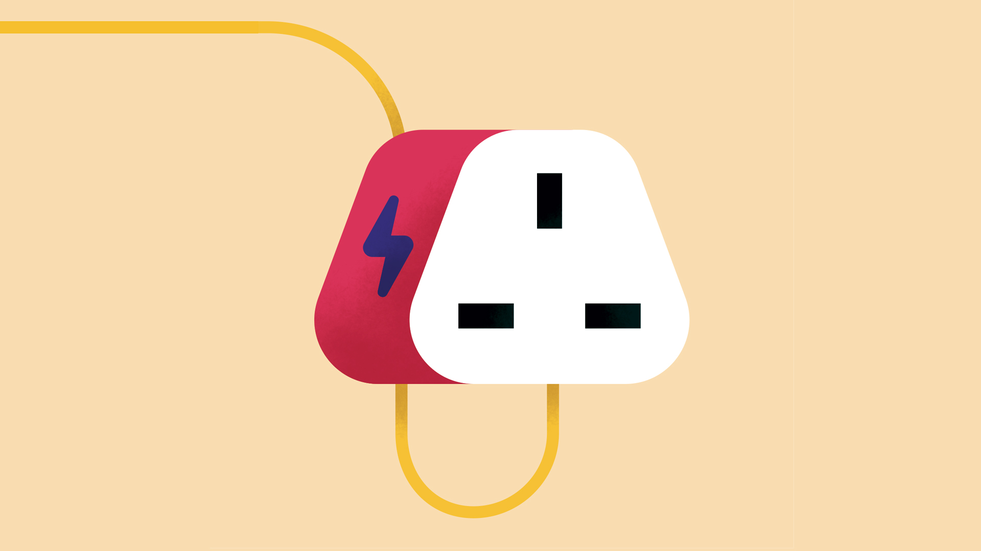 Electric socket illustration