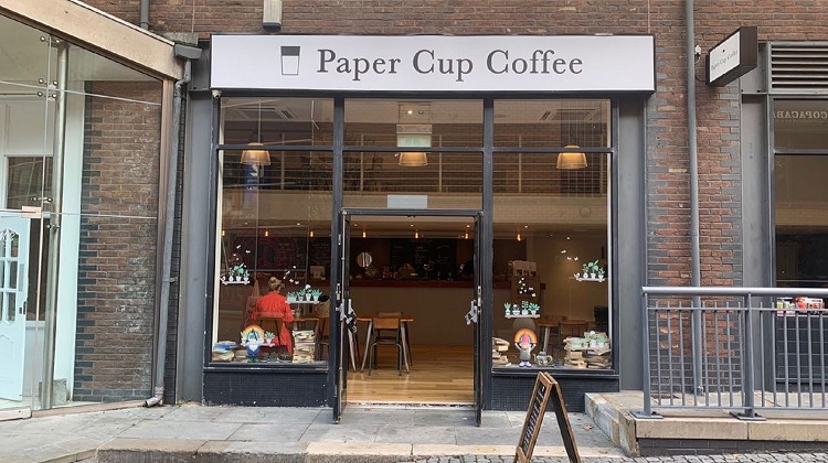 Paper Cup Coffee opened last year in Liverpool to give homeless people free food