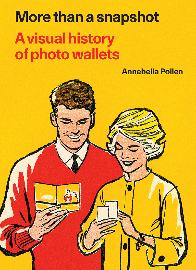 illustration of couple looking at photos