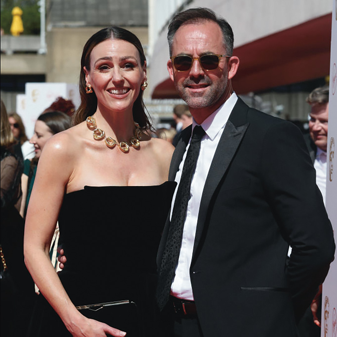 Suranne Jones and husband Laurence Akers