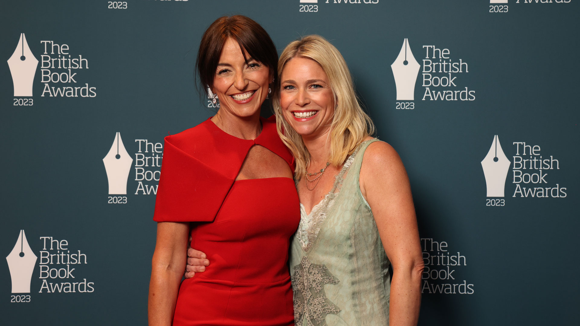 Davina McCall with co -author Dr Naomi Potter win Book of the Year at The British Book Awards 2023 ceremony, at JW Marriott Grosvenor House London.