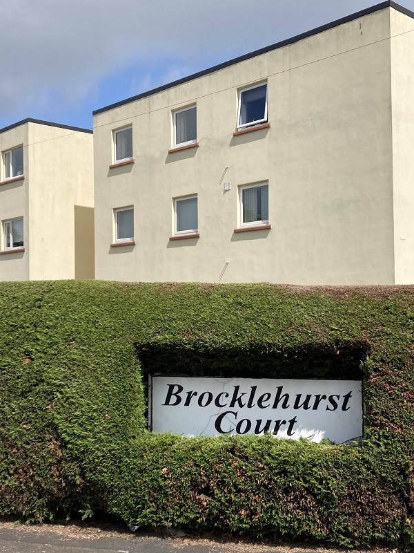 Brocklehurst Court in Macclesfield is caught up in the post-Grenfell cladding crisis