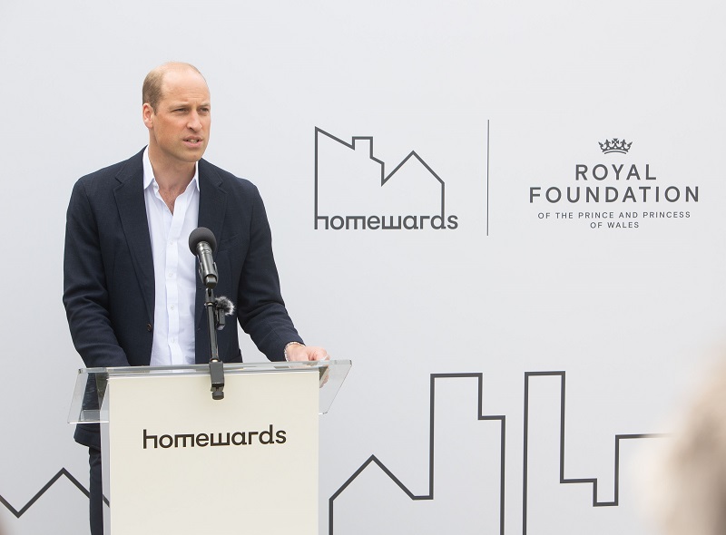 Prince William launches Homewards