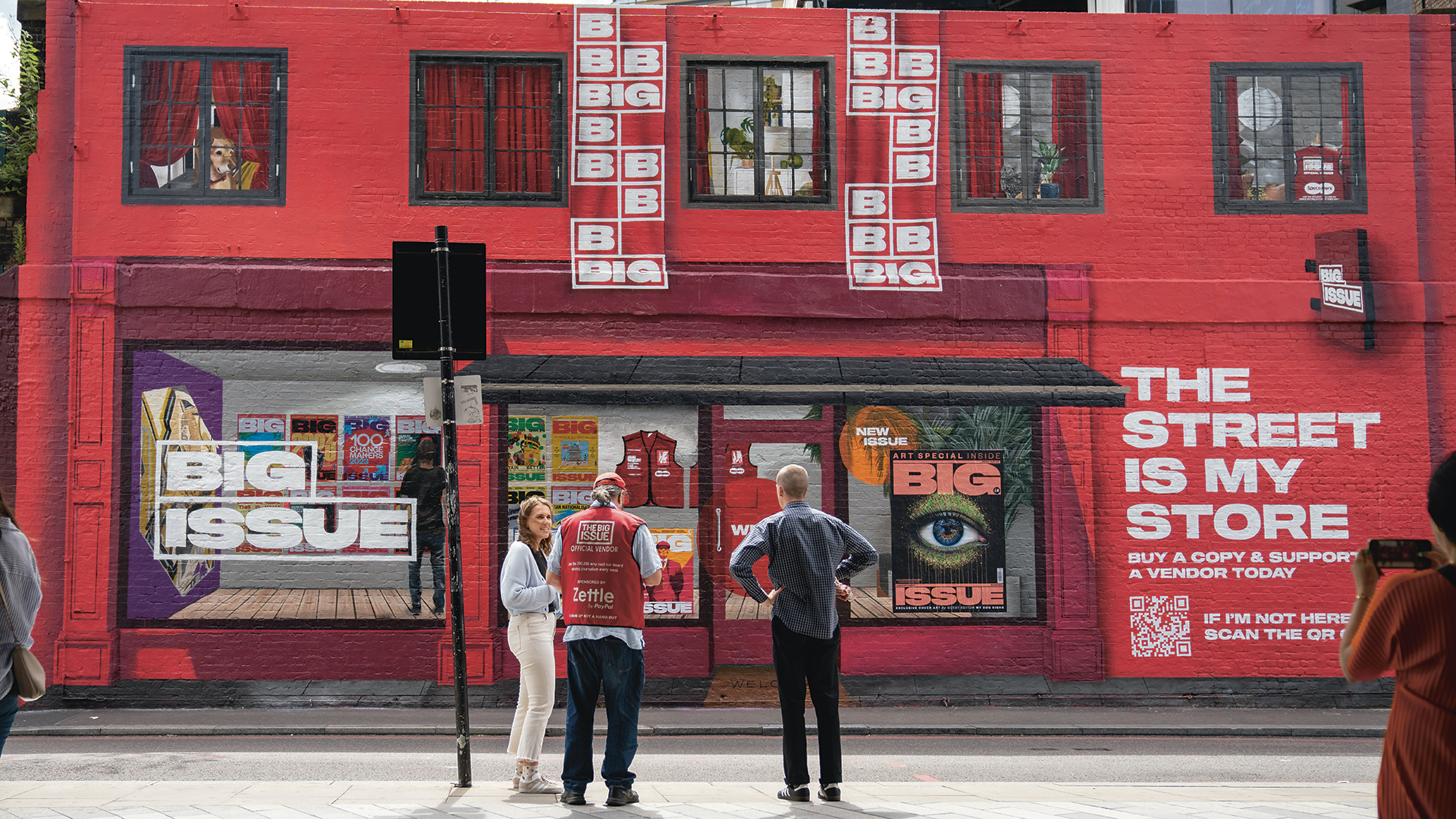 The Big Issue mural