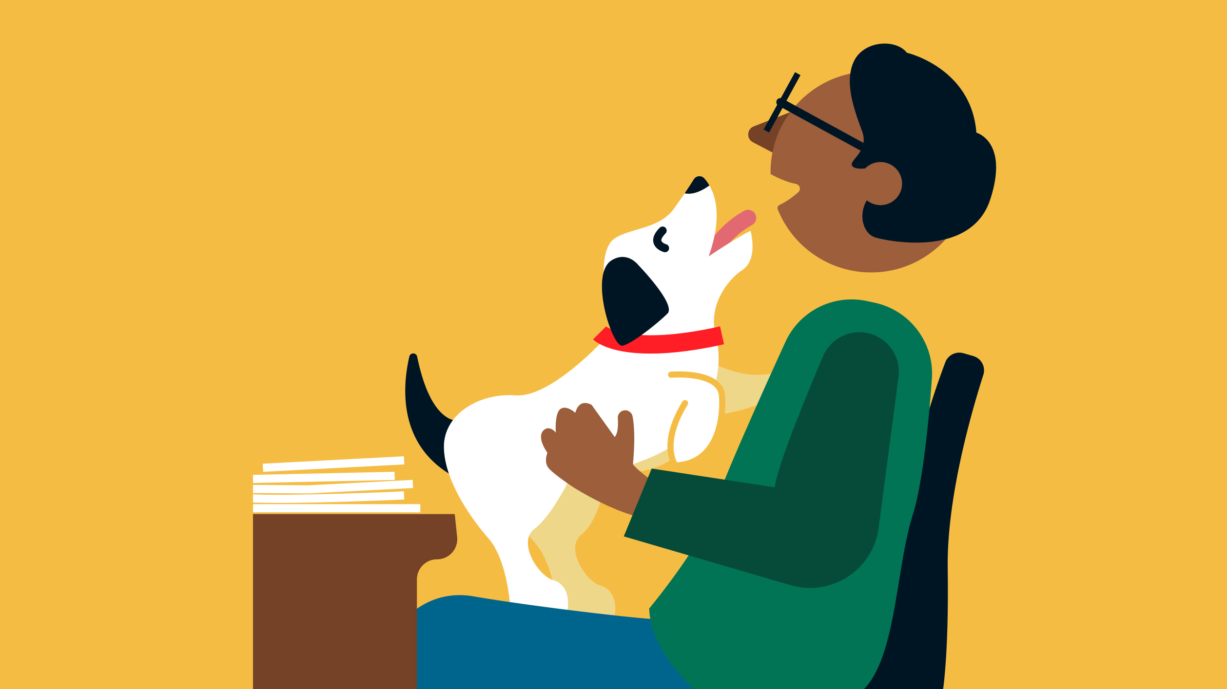 A new initiative from Experian allows you to get financial advice while playing with dogs