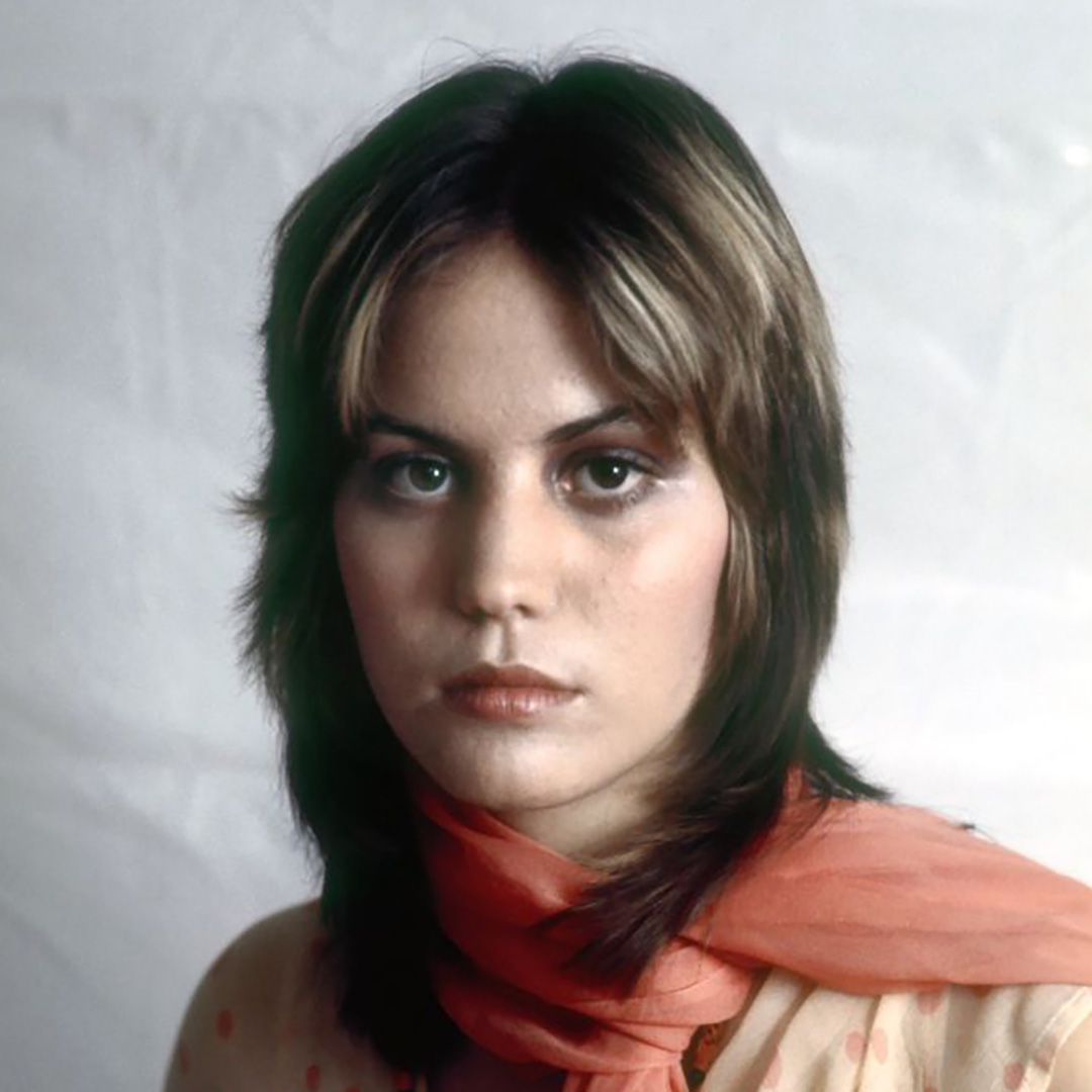 Joan Jett in 1975 - she'd just joined The Runaways