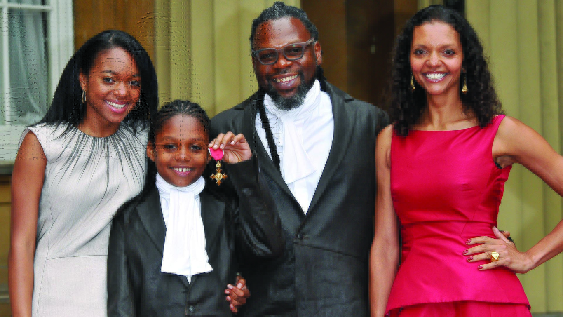 Jazzie B and his family
