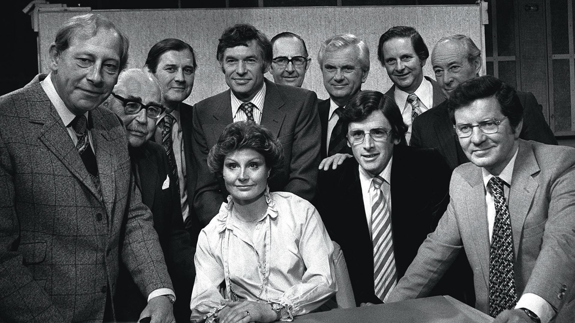 1979 Celebrating 25 years of BBC TV News with
newsreaders past and present.